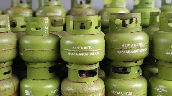 Isi ulang gas LPG 3 Kg