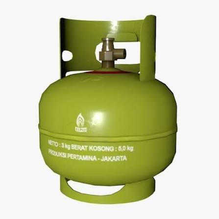 Isi ulang gas LPG 3 Kg