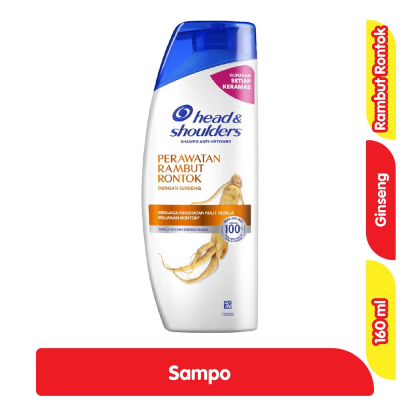 Head & Shoulders Sampo Perawatan Rambut Rontok 160 ml