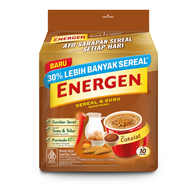 Energen Coklat 30g  isi 10