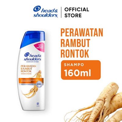 Head & Shoulders Sampo Perawatan Rambut Rontok 160 ml