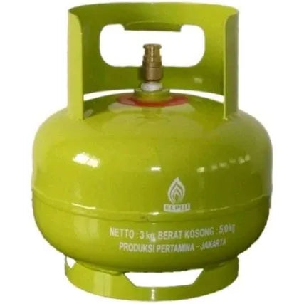 Isi ulang gas LPG 3 Kg